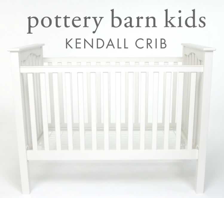 pottery barn crib mattress size