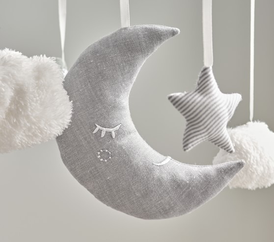 crescent moon doll crib