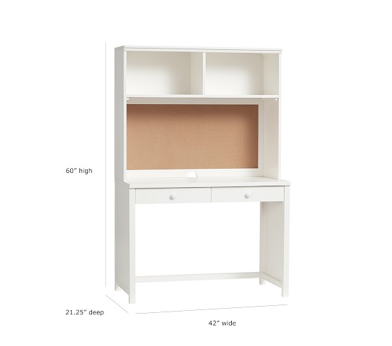 pottery barn kids white desk