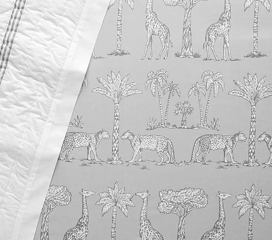 safari crib sheet