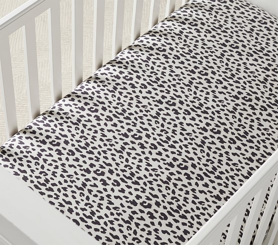 animal print crib sheets