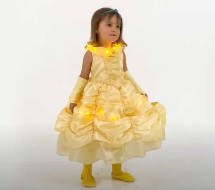 belle costume 2t