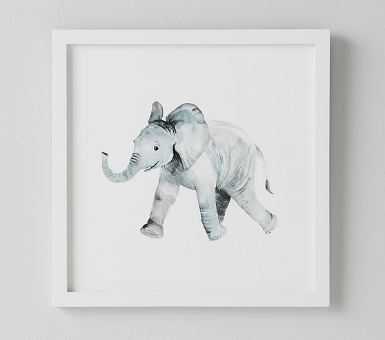 pottery barn nursery art