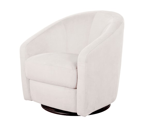 babyletto madison swivel glider blush
