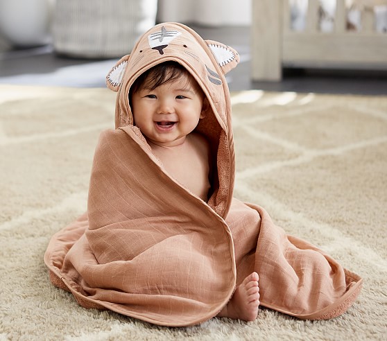 pottery barn kids hooded towel