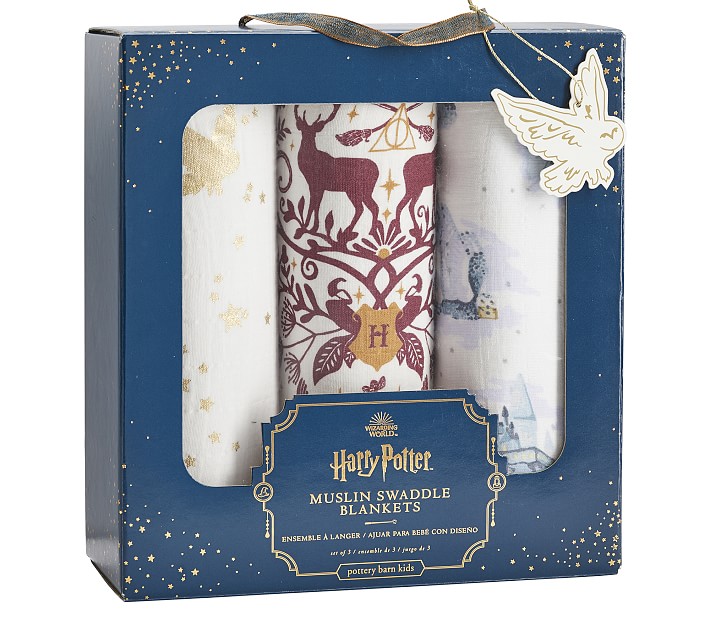 harry potter muslin blanket