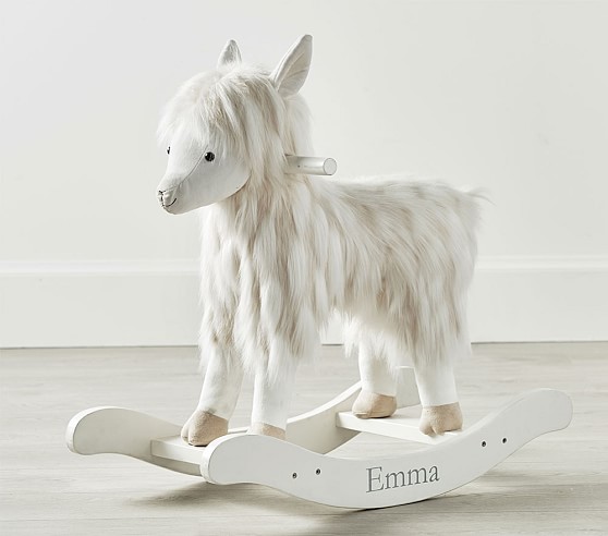 Nursery Llama Plush Rocker | Animal 