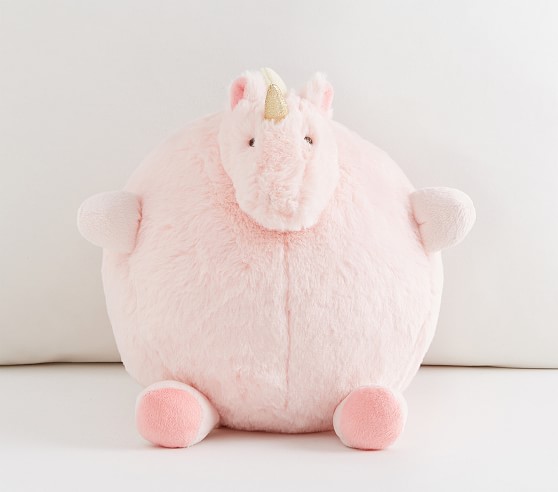 plush unicorn pillow