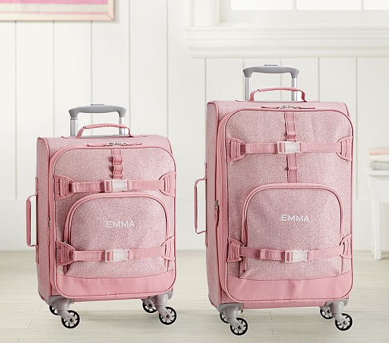 pottery barn suitcases