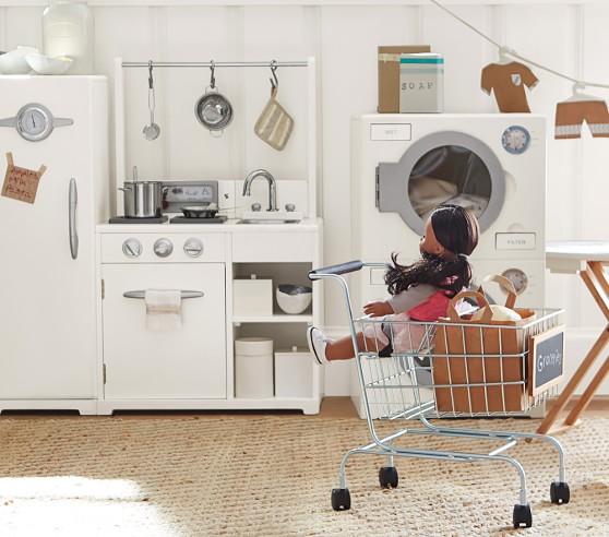 play kitchen with washer and dryer