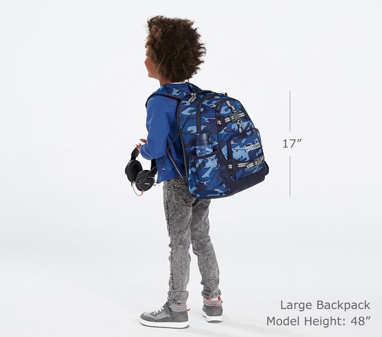 pottery barn kids baseball backpack