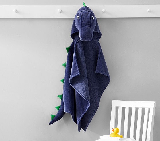 baby dinosaur towel