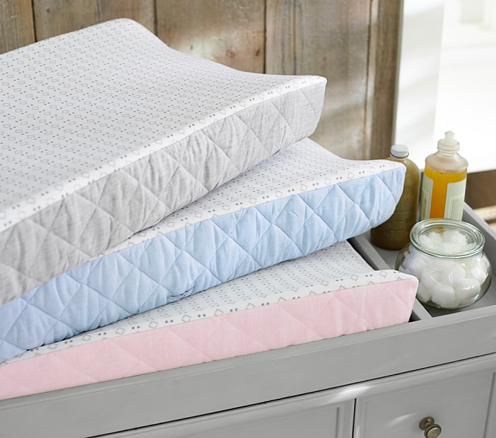 pottery barn baby changing pad cover