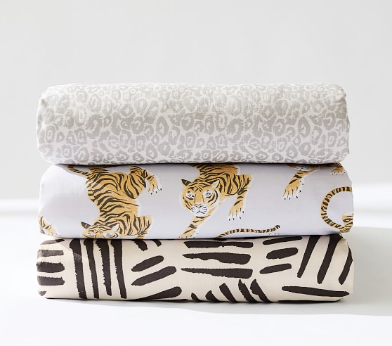 tiger crib sheets