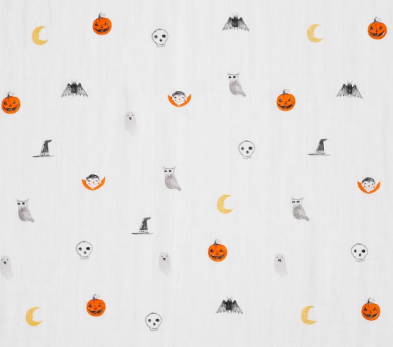 halloween muslin swaddle