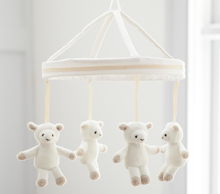 lamb mobile for crib