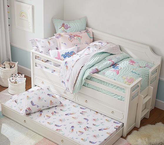 pottery barn kids mermaid sheets