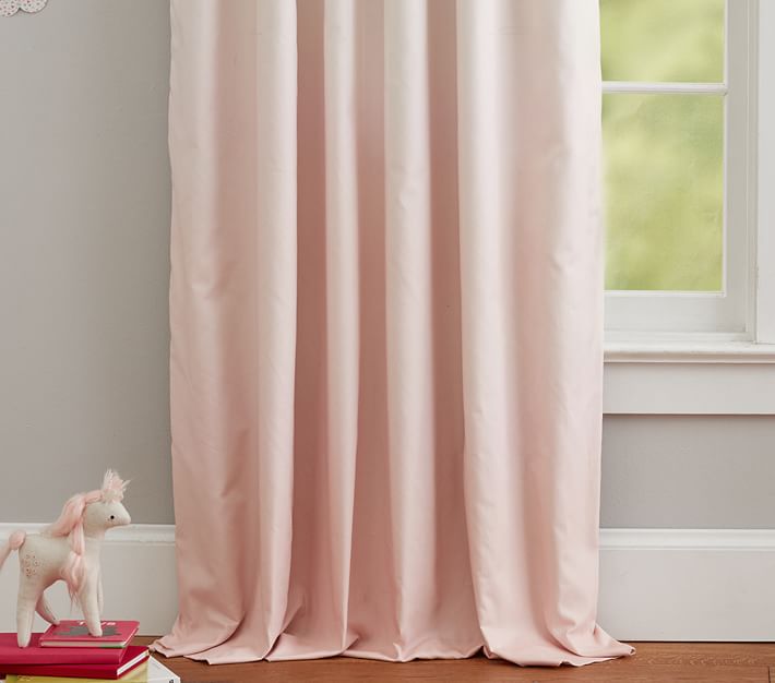 Ombre Blackout Curtain Panel | Pottery Barn Kids
