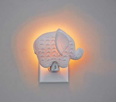 elephant night light plug in