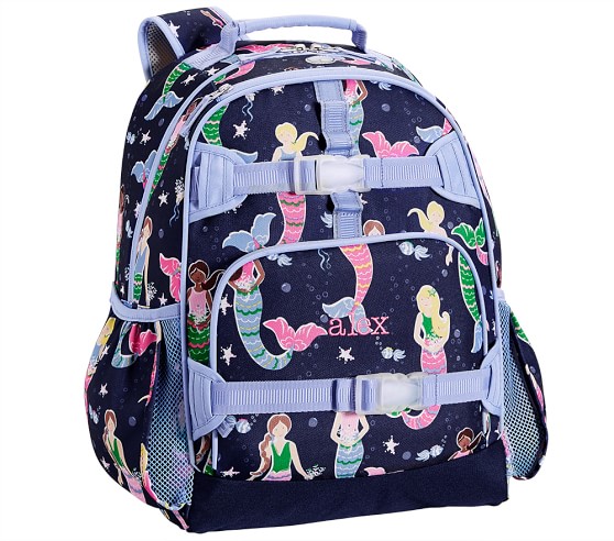 justice mermaid rolling backpack