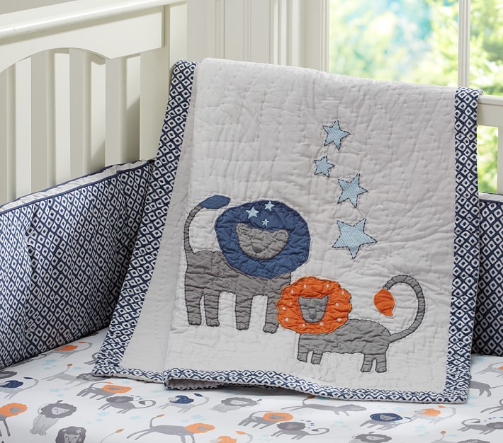 lion nursery bedding