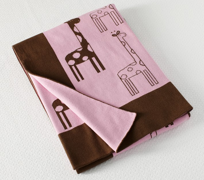 pottery barn stroller blanket