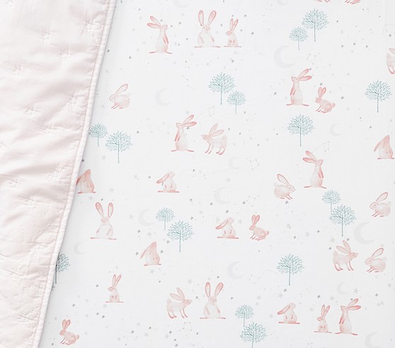 rabbit crib sheets