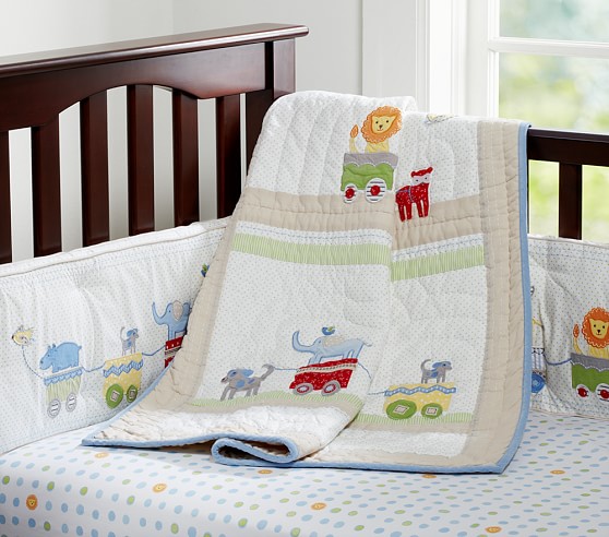 Circus Friends Nursery Bedding 