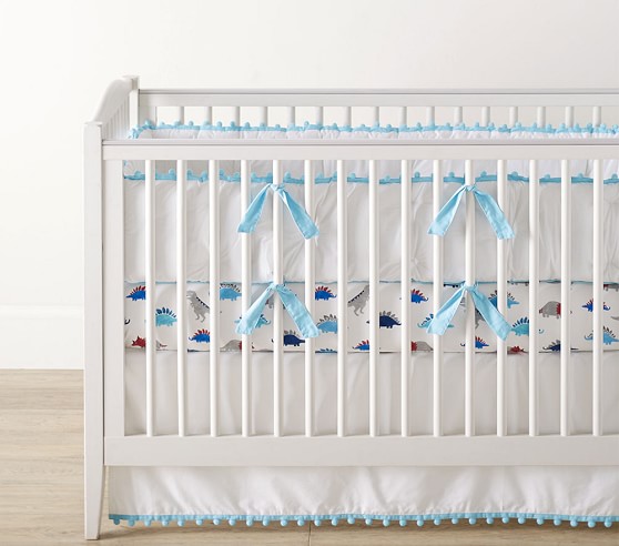 crib skirt for crib with drawer