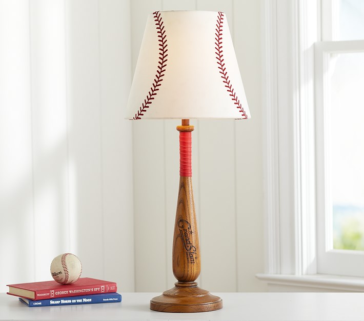 Brett Baseball Shade | Kids Lamp 