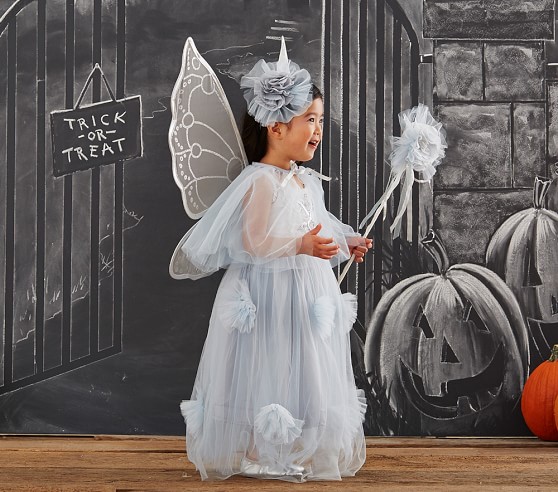 Toddler Monique Lhuillier Blue Fairy Halloween Costume Set Pottery Barn Kids