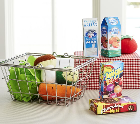 kids grocery basket