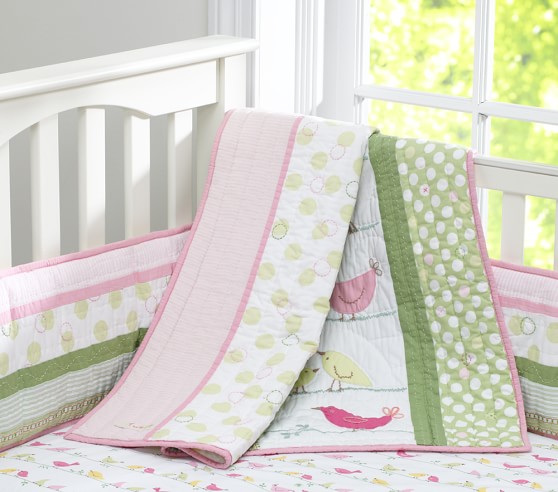 pottery barn nursery bedding