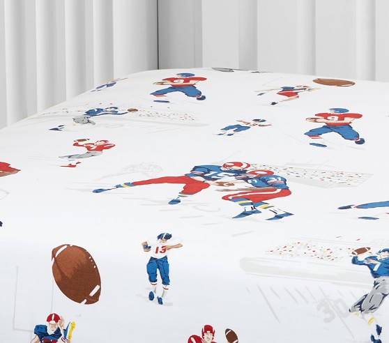 football crib sheets