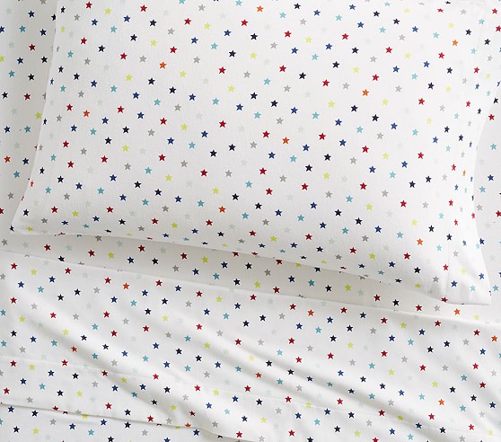 pottery barn star sheets