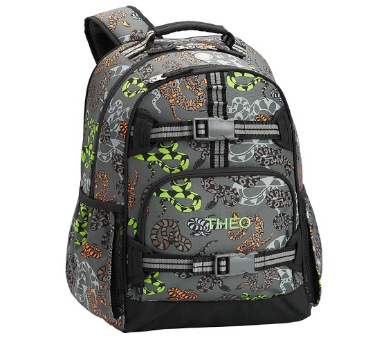 snake bookbag