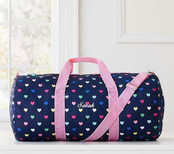 pottery barn duffle