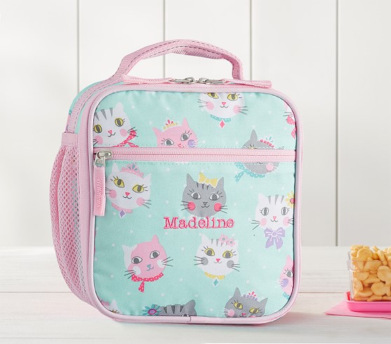 mackenzie aqua pink princess kitty backpacks