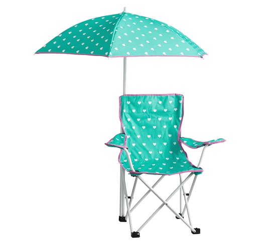 kids folding chair with umbrella