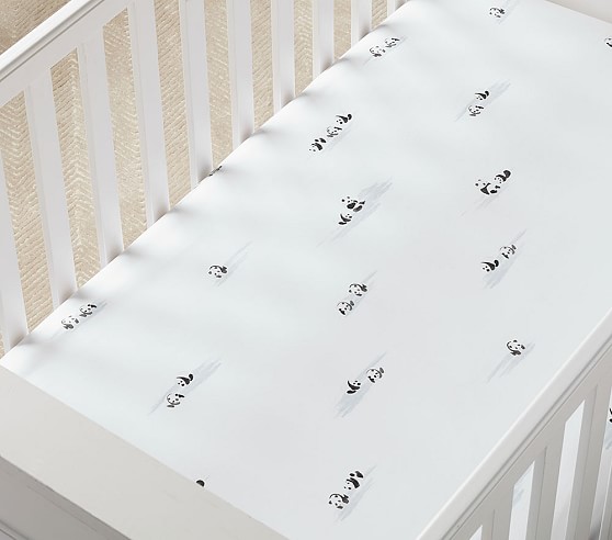 panda crib bedding set