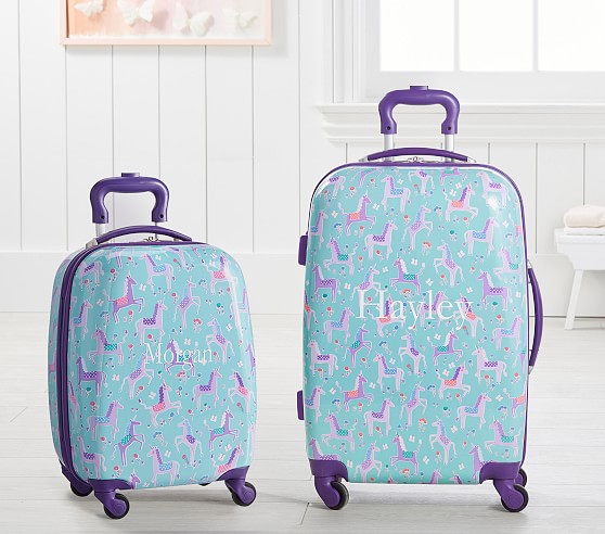 unicorn hard case luggage