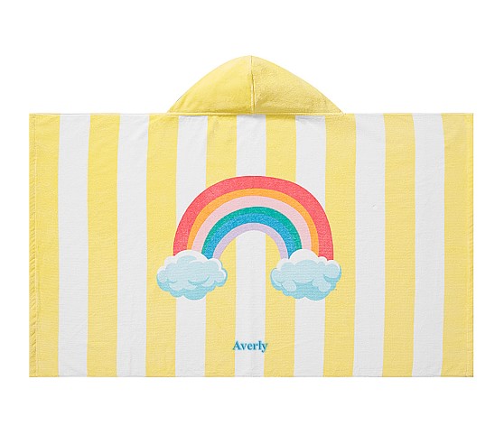pottery barn kids hooded beach towel