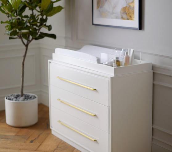 pottery barn art deco crib