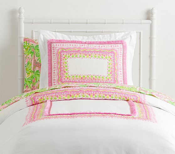 Bedding New Pottery Barn Kids Lilly Pulitzer Party Patchwork Twin Quilt 1 Std Shams Home Garden Ideahome Gr