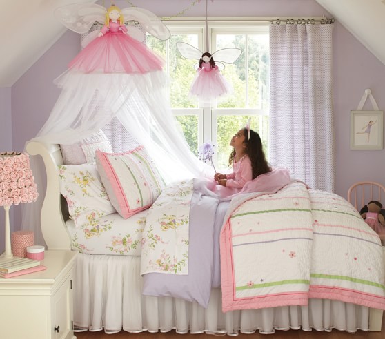 pottery barn kids princess sheets