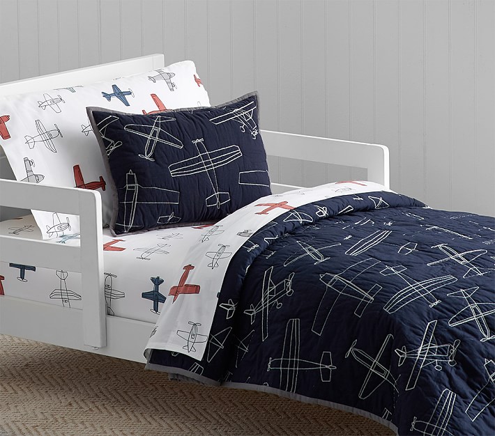 Braden Airplane Toddler Comforter Bedding Pottery Barn Kids - Airplane Kids Bedding Braden Airplane Toddler Comforter Bedding Pottery Barn Kids - Airplane Kids Bedding