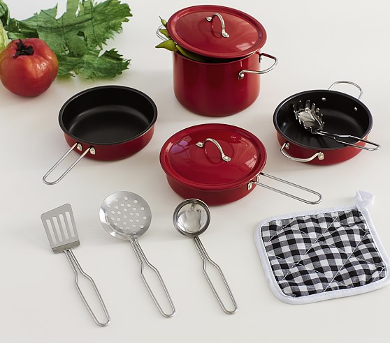 child pots and pans set