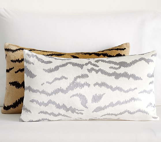 animal print pillow shams