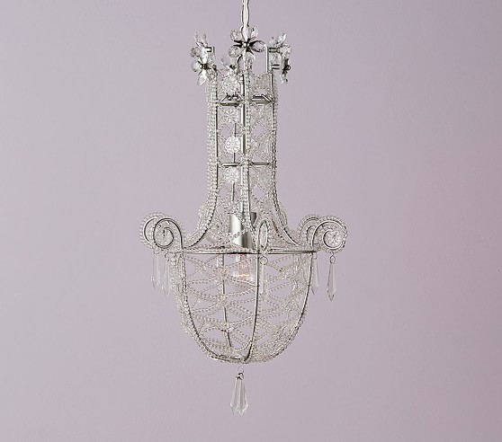 pottery barn kids chandelier