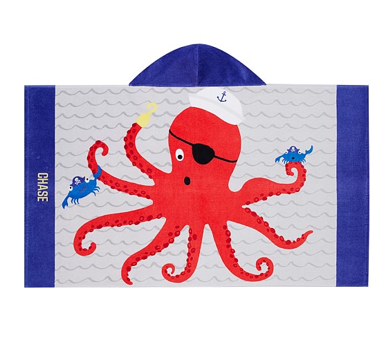 pottery barn kids hooded beach towel